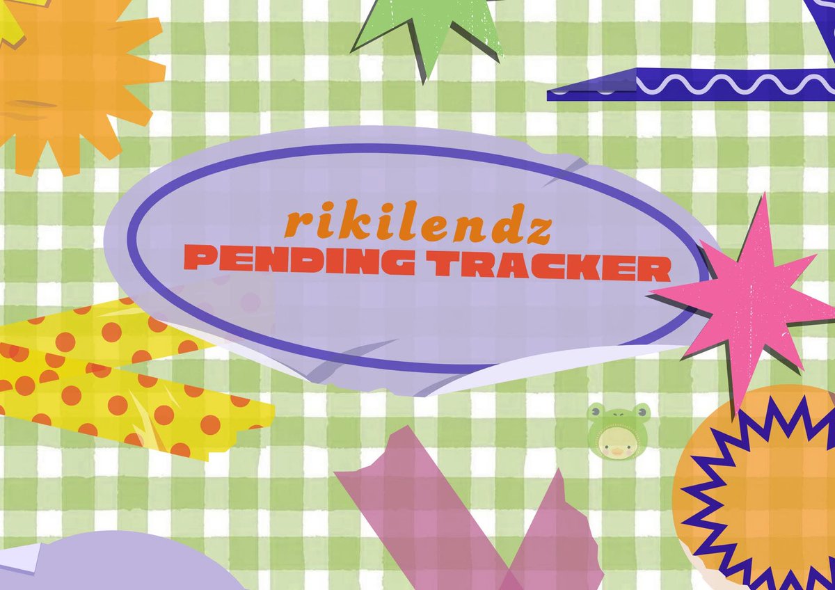 rikilendz's tweet photo. 💭  
          ｡⁠*ﾟ⁠+    pending tracker 2025 

`. 🫧🍃
                 🍃
             
                   ｡⁠* ﾟ⁠🌱 proof of transactions ◜ #loanedbyrikii https://t.co/uzrLD335Bm