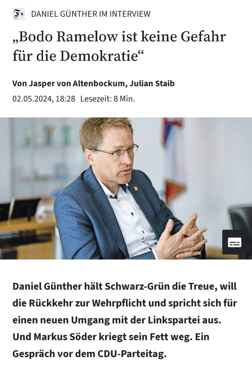 SibelMedi's tweet image. #Guenther - halb grün, halb CDU - sagt:

"Ramelow ist keine Gefahr für die Demokratie."

Während sich #Ramelow für eine Linksextremistin einsetzt, und "solidarische Grüße" sendet, die auf einen Mann mit einem Hammer eingeschlagen hat, weil er eine andere politische Haltung hatte.
