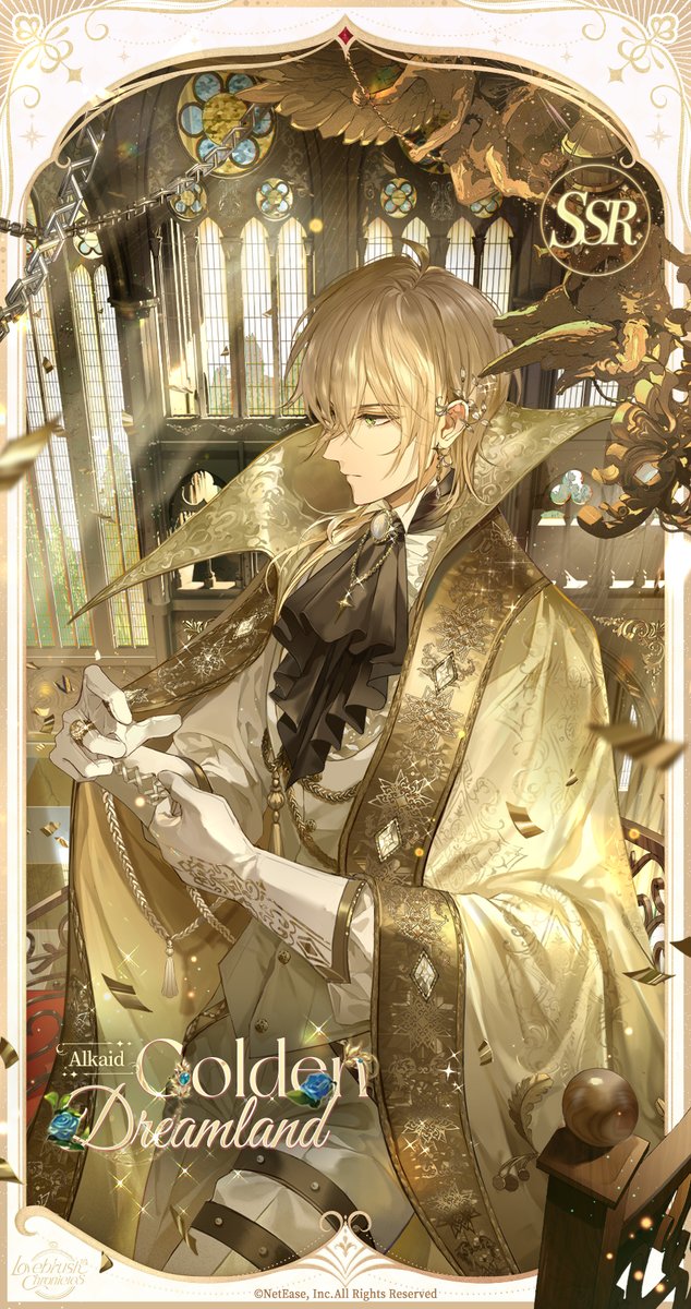 LBChronicles_EN's tweet image. #ReturntoGodheim

⏱️ Alkaid SSR - Golden Dreamland ⏱️
&quot;We are witnesses to the times, recorders of history, and carriers of knowledge.&quot;

From July 8 to July 19, the [Eternal Daylight] event Illustra Pool will be available for a limited time. Alkaid SSR [Golden Dreamland] enjoys…