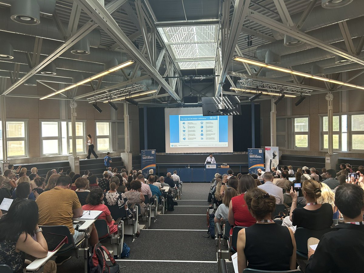 LIBERconference's tweet photo. To follow in the Auditorium: Second Keynote Speech by Thanos Giannakopoulos
🎥 Join the Livestream: https://t.co/DJCgrLaBqs

#LIBER2025 https://t.co/obj8X6uTvt