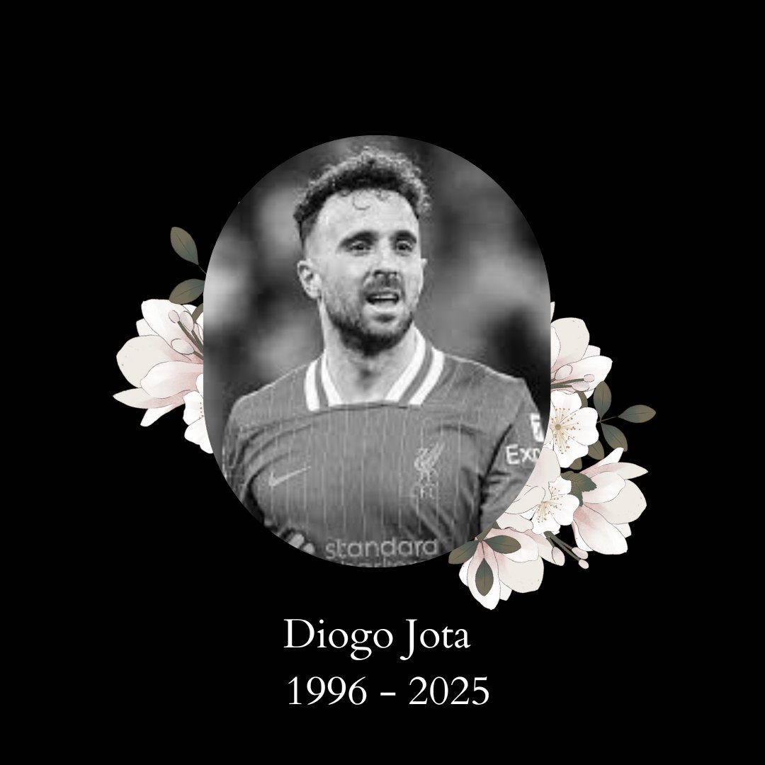 Our thoughts are with the family &amp; friends of Diogo Jota after it was confirmed he died tragically in a car accident in Spain, along with his brother. #liverpoolfc #RIP #YNWA