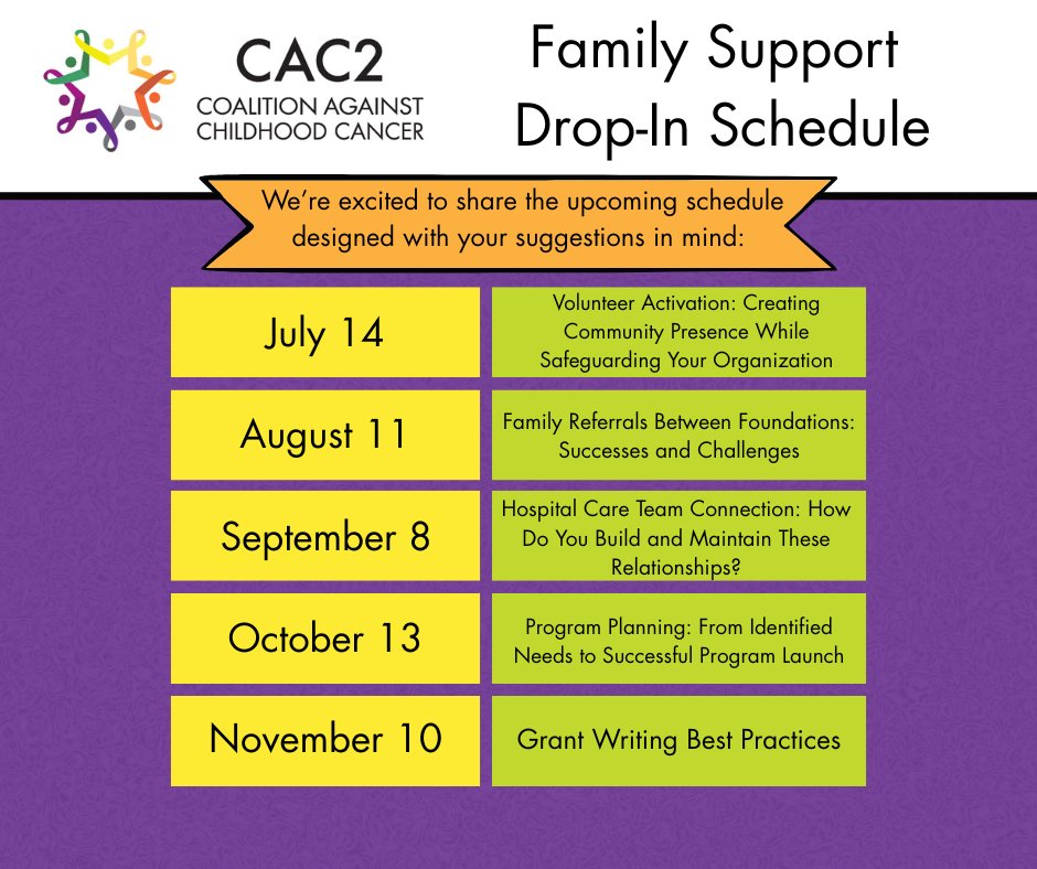 cac2org's tweet image. Mark Your Calendars!
We’re excited to announce our upcoming Family Support Drop-In Series, a space for shared learning, conversation, and practical strategies.
Register Here: us06web.zoom.us/meeting/regist…