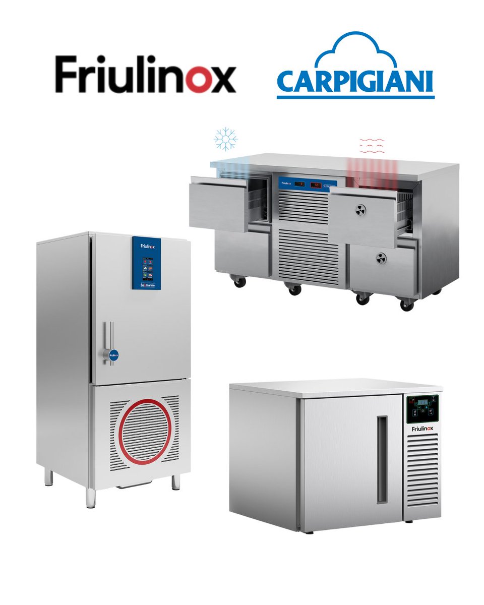 We're delighted to announced that Carpigiani is the new exclusive UK distributor of Italian refrigeration manufacturer, <a href="/FRIULINOX/">FRIULINOX</a>! 🎉

To speak to a member of the team about the full range, contact: sales@carpigiani.co.uk 👋

#Carpigiani #Friulinox