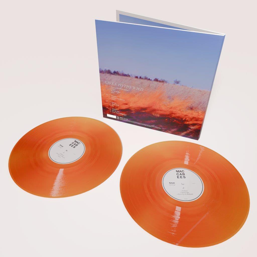 THE MACCABEES //
COLOUR IT IN /
GIVEN TO THE WILD 

Zoetrope /
Translucent Orange 

22.8.25

Available to pre order now  on our web store 

Vinilo.co.uk
