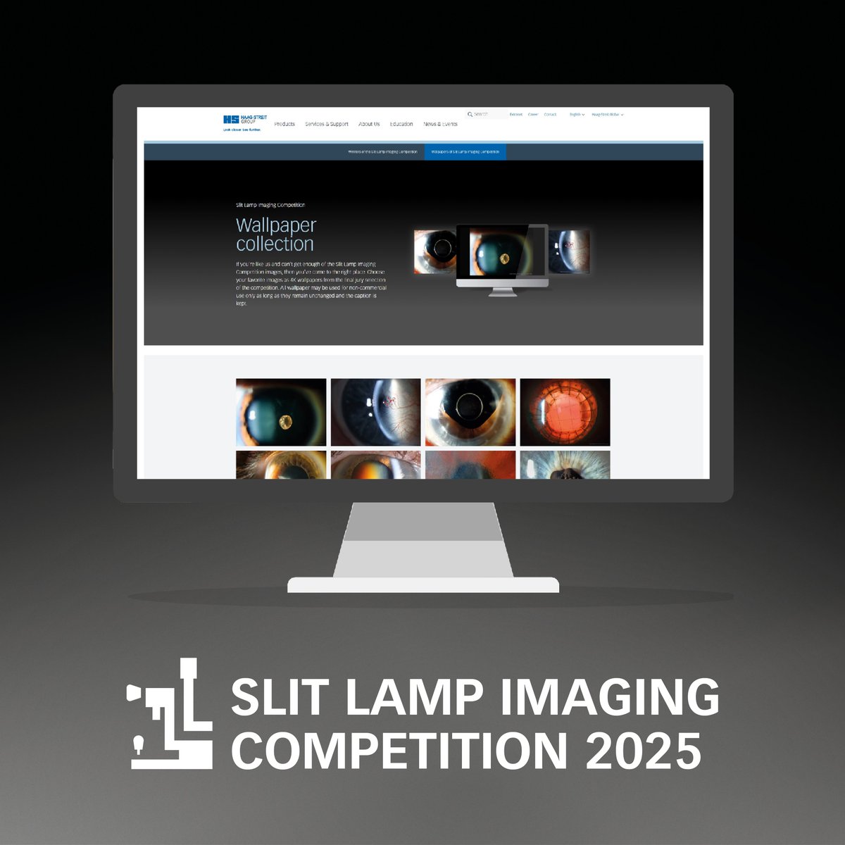 Each year, the “Slit Lamp Imaging Competition” receives remarkable submissions from professionals worldwide. Need inspiration? Take a look at last year’s top entries here: ow.ly/kXKz50Wkc9R

Then submit your best work for 2025: ow.ly/58oA50Wkc9U

#haagstreit #slic2025