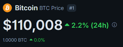 RvCrypto's tweet photo. $BTC $110.000 🔥

Are we paying attention yet?

✈️✈️✈️ https://t.co/mKm8bTznwQ