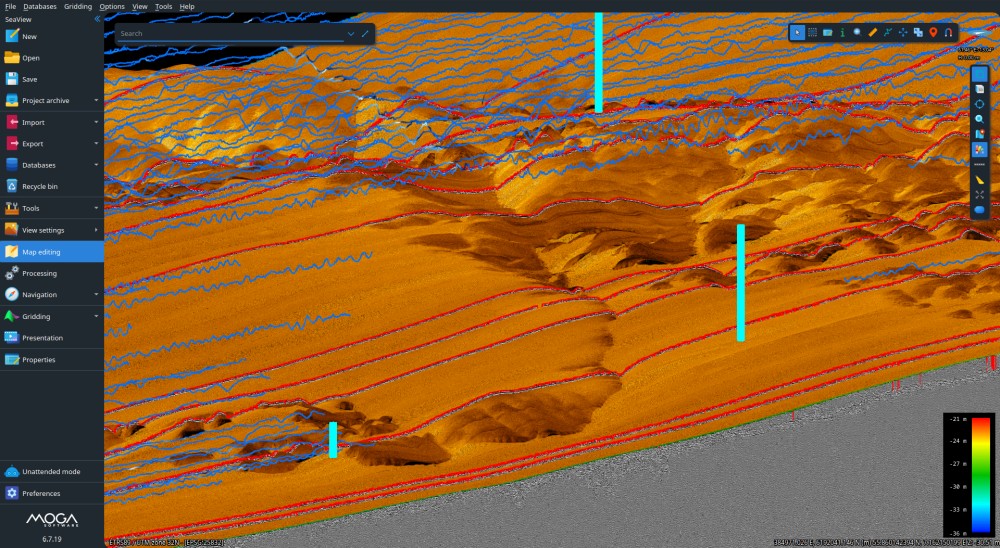 mogasoftware's tweet image. SeaView 6.7 is here!

Enhance your workflow with powerful new features, including improved gridding tools (Ordinary Kriging &amp;amp; Minimum Curvature), direct DeepVision .dvs file support, new Innomar import options, and greater export control with WKT version selection.