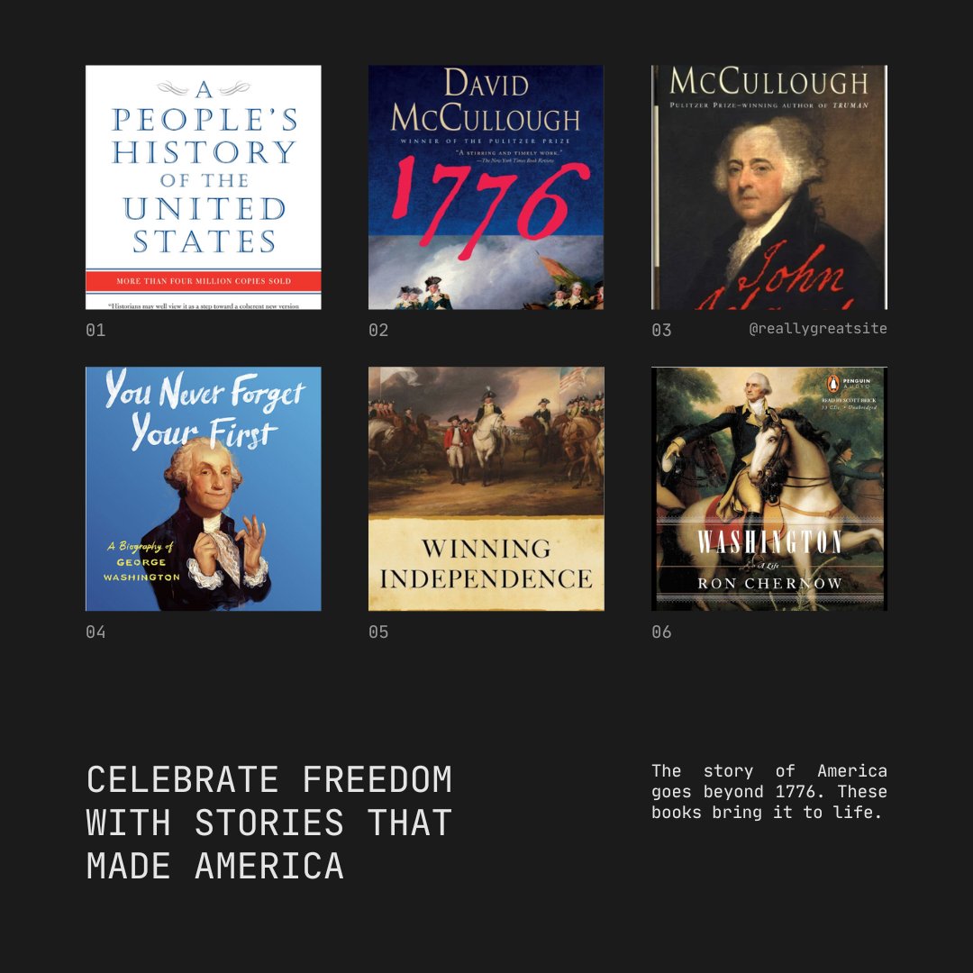 This United States Independence Day isn’t just about fireworks and BBQ-it's about remembering the fight for freedom, identity, and what this country stands for.

 Here are 5 powerful books that bring the Revolution—and its lasting impact—to life.