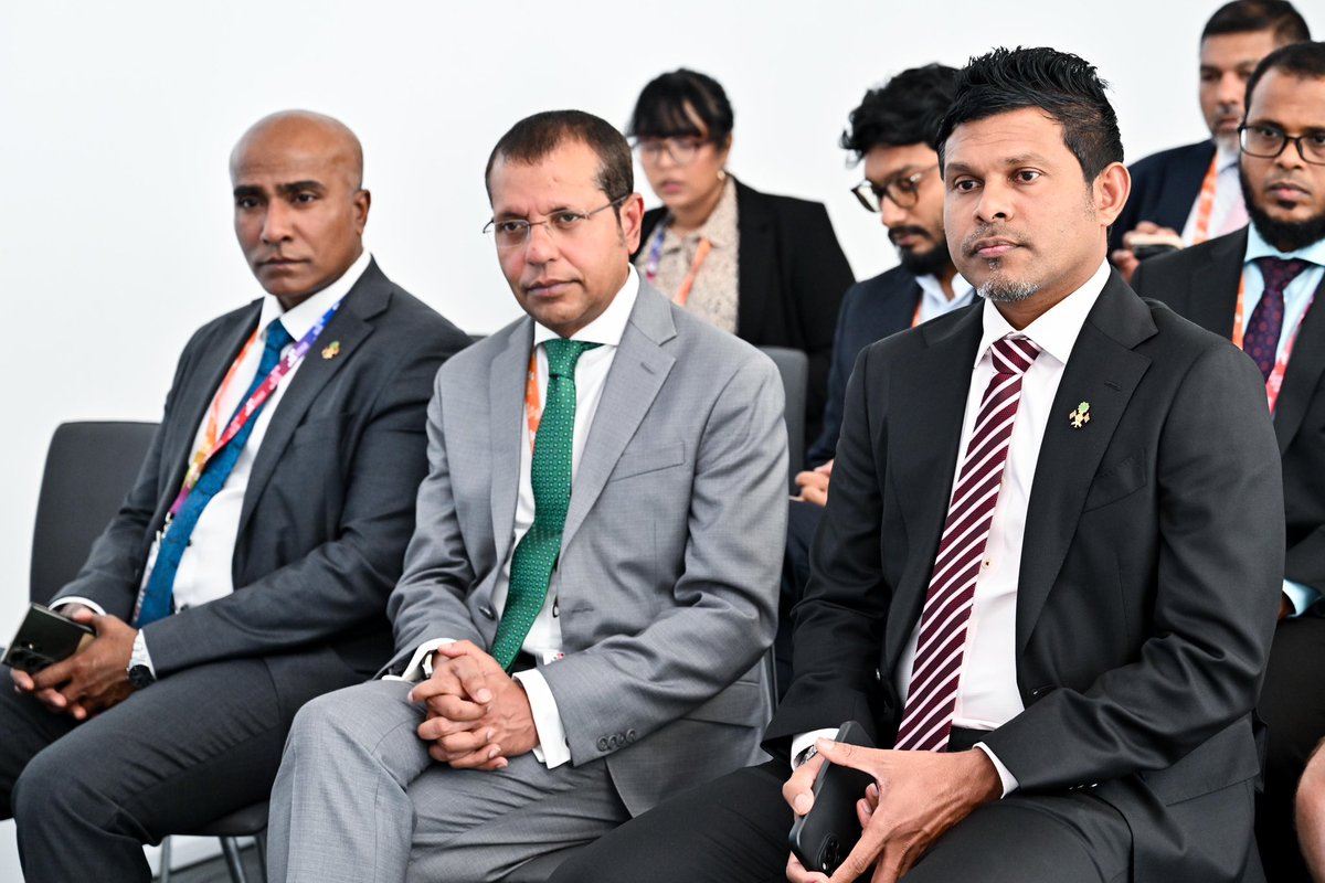 His Excellency Vice President <a href="/HucenSembe/">Hussain Mohamed Latheef</a> attends “Empowering MSMEs in SIDS through Grants: Lessons from the Maldives Experience” event, on the sidelines of the ‘Fourth International Conference on Financing for Development (FfD4)’. 

The event emphasised the effectiveness of the