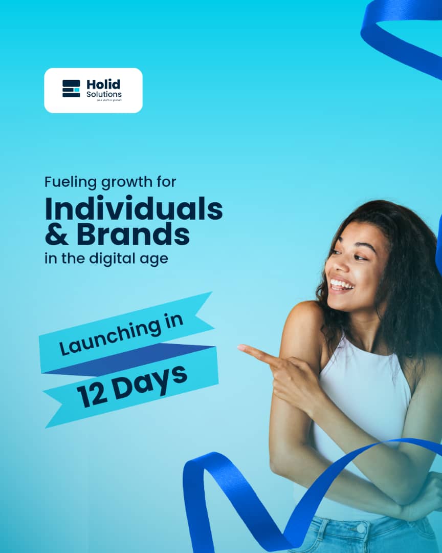 HolidSolutions's tweet photo. We're on a mission to fuel growth for individuals, for brands, for YOU.

⏳ 12 Days to Go.
Something transformational is coming.

#HolidSolutions 
#DigitalGrowth
#12DaysToGo
#VisibilityIsPower #LaunchingSoon https://t.co/RP6gXlyH0e