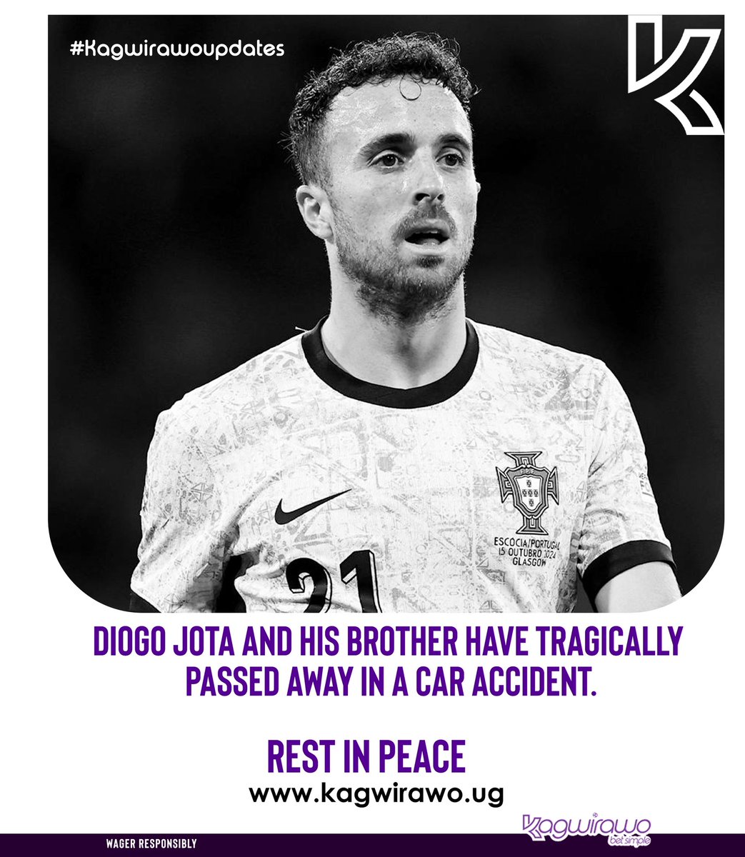 Kagwirawo's tweet image. In the space of just over a month, Diogo Jota won the Premier League, the UEFA Nations League and married the love of his life.
#KagwirawoUpdates