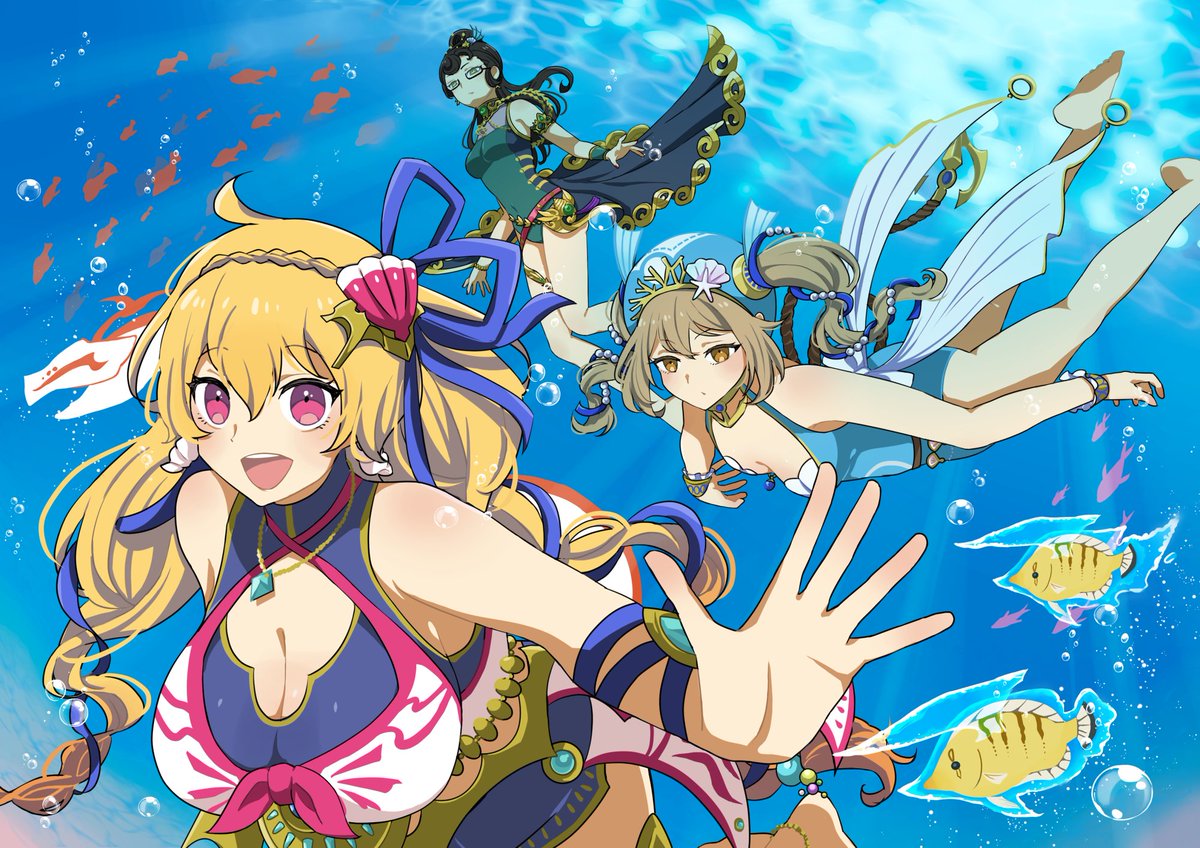 onechan2700's tweet photo. 今回なんも描いてないので歴代のメギドの日ファンアでも見ていってください
#メギドの日 https://t.co/OSOHoB7XHn