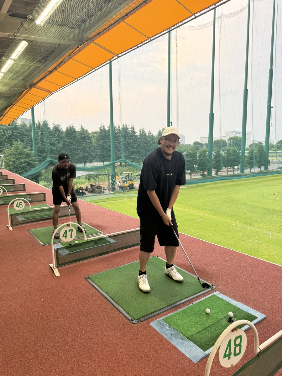 プラティクスは大事⛳️

#栃木のスーパースター
#マン振りの関