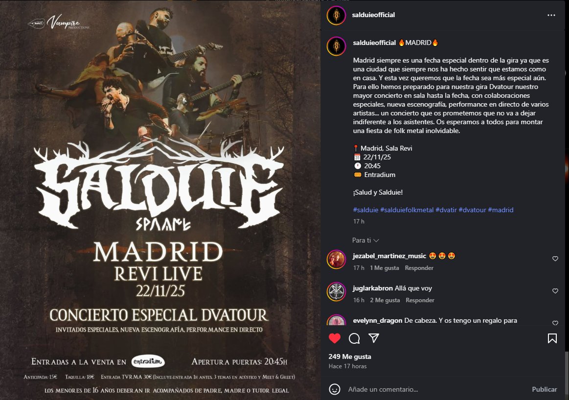 Hay estare señores <a href="/SalduieOficial/">Salduie Folk Metal</a> hay ganitas.