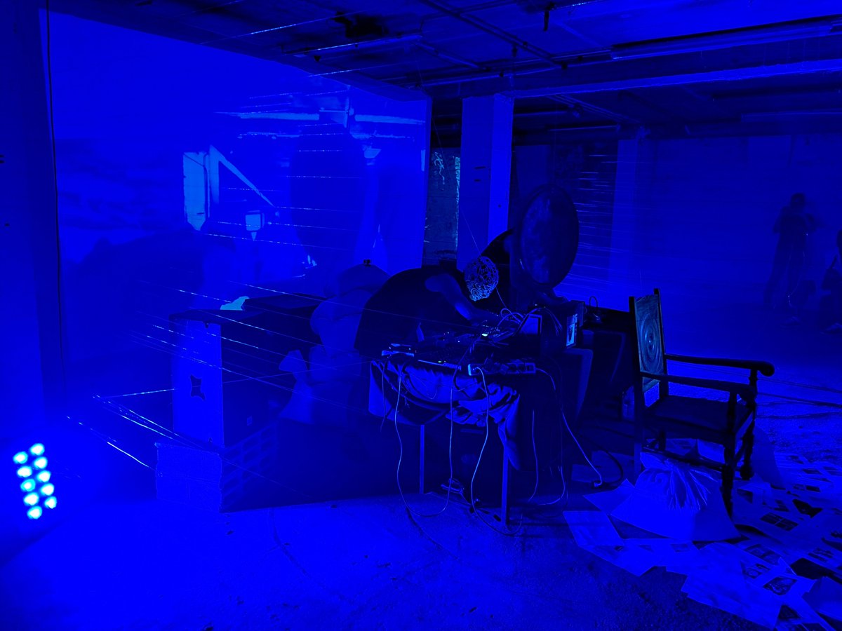 Joseph Nechvatal (@twinkletwink) on Twitter photo At squat U122AE noise music duo Forceps performed last night at <a href="/Nicolas__Ballet/">Nicolas Ballet</a>'s launch of his comprehensive and image full English-edition book Shock Factory: The Visual Culture of Industrial Music that has just been published by Intellect Books <a href="/IntellectBooks/">IntellectBooks</a>. At squat U122AE noise music duo Forceps performed last night at <a href="/Nicolas__Ballet/">Nicolas Ballet</a>'s launch of his comprehensive and image full English-edition book Shock Factory: The Visual Culture of Industrial Music that has just been published by Intellect Books <a href="/IntellectBooks/">IntellectBooks</a>.