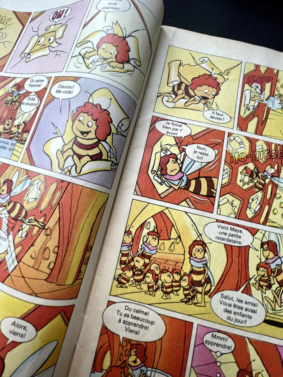 Chris_ley's tweet image. J’ai retrouvé la BD de mon enfance dont j’ai le plus de souvenir 🤩🤩 … un bimensuel daté du 14 octobre 1978 … 🤩🤩 petite, je l’ai lu un nombre incalculable de fois …. C’est un vrai trésor pour moi ♥️🤩♥️ #generation80 #Nostalgie #Enfance #generationX