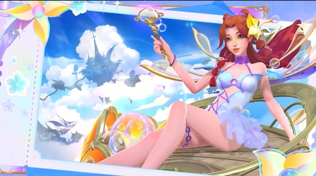 euanandinhaa's tweet photo. Eu já disse o quanto estou apaixonada por essa skin?

Cada vez que vejo essa skin, fico mais apaixonada. Cada detalhe me encanta ainda mais! 🥹☁️🌼🫧 https://t.co/cNpjEnrfte