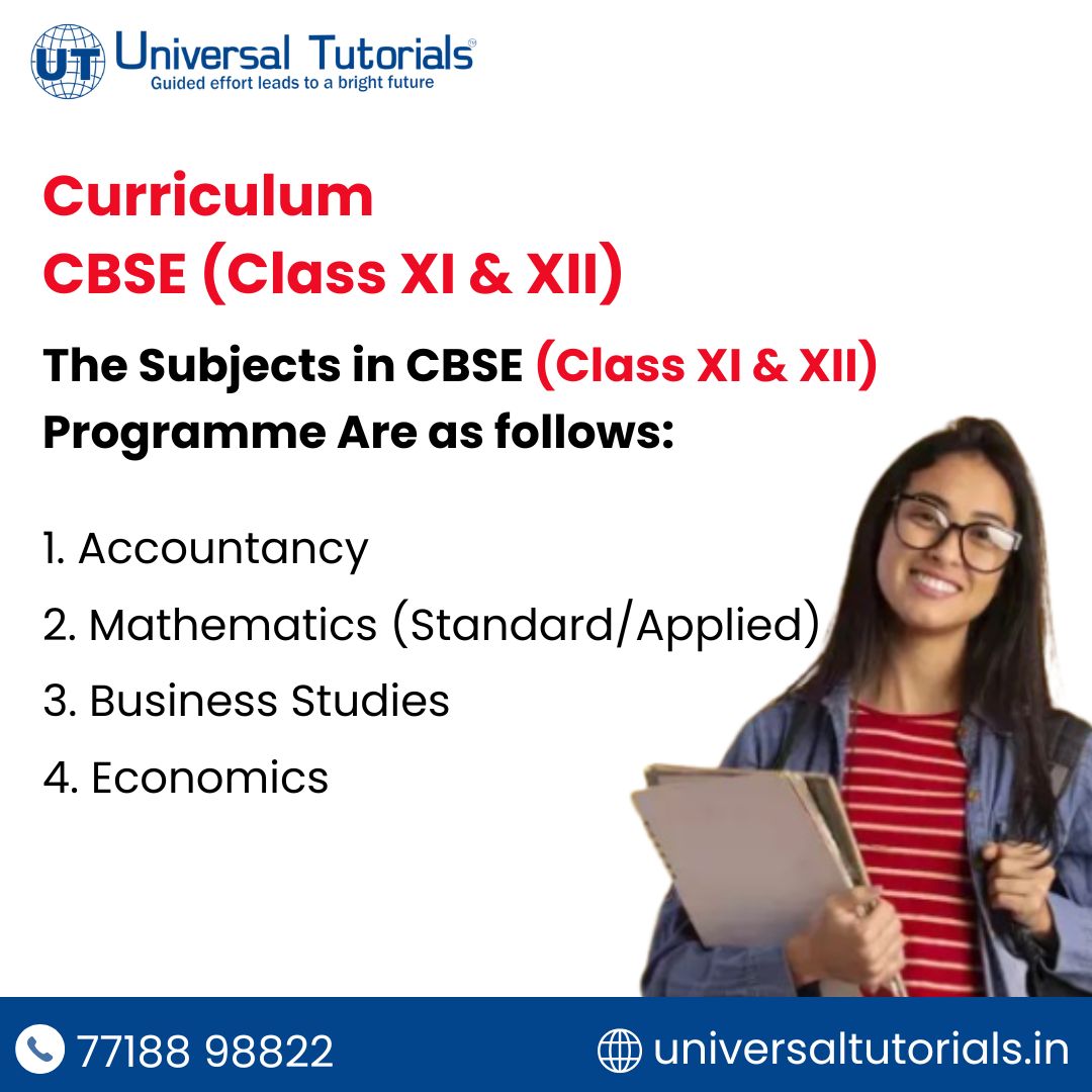 utofficial1998's tweet image. Unlock your academic success with Universal Tutorial! 📚 Offering expert guidance in Accountancy, Business Studies, Economics, and Mathematics for Class XI &amp;amp; XII. Start your journey to excellence today! 🚀
#UniversalTutorial #CBSEClass11 #CBSEClass12 #Accountancy #BusinessStudies
