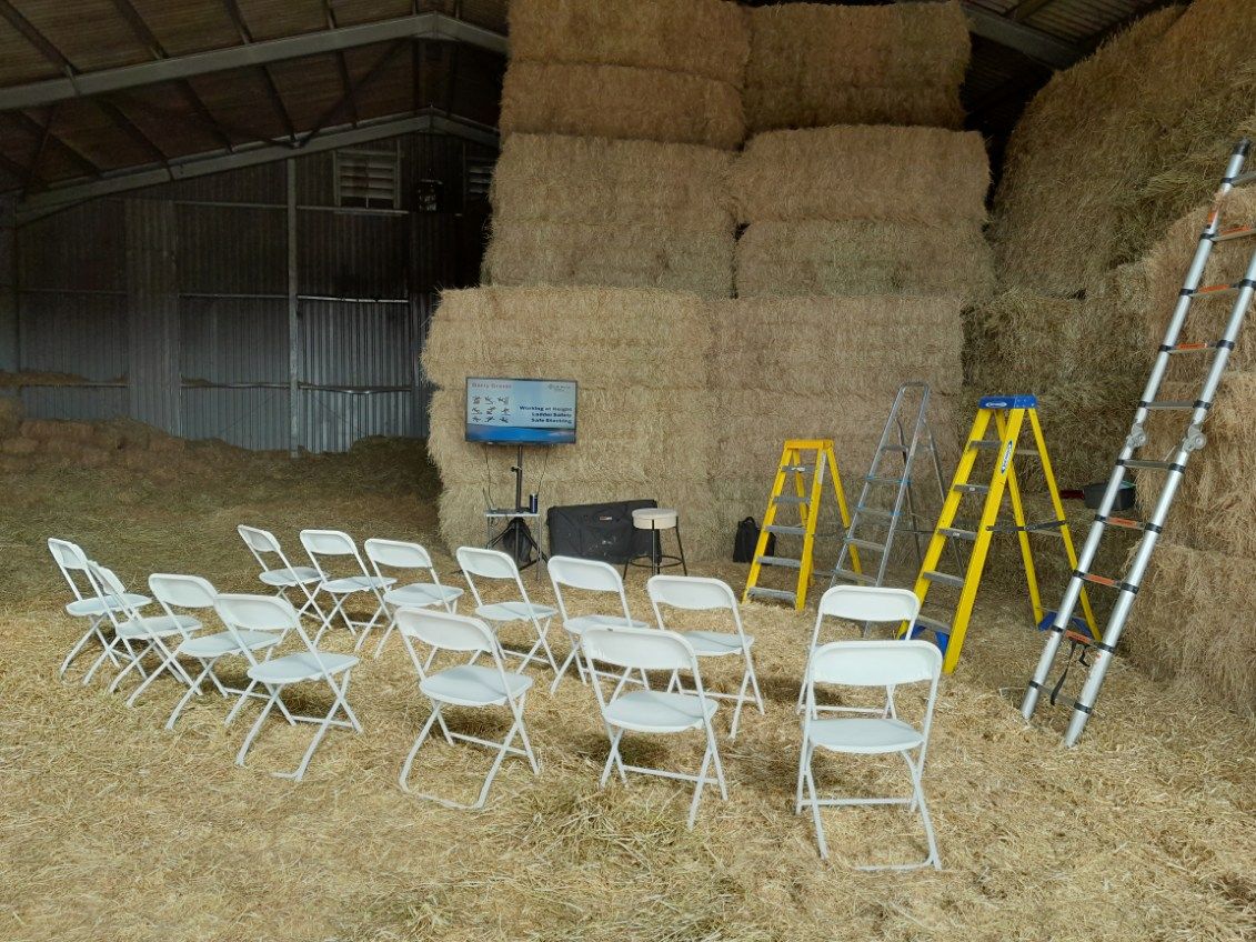 TtaWest's tweet photo. Over the past few weeks, we have been delivering the latest round of NFU workshops, visiting farms across Norfolk and as far afield as Kent.

This year’s focus is on the vital topic of “Falling Objects and Stacking at Height”—an essential area of farm safety. https://t.co/TuWDYu3dfr