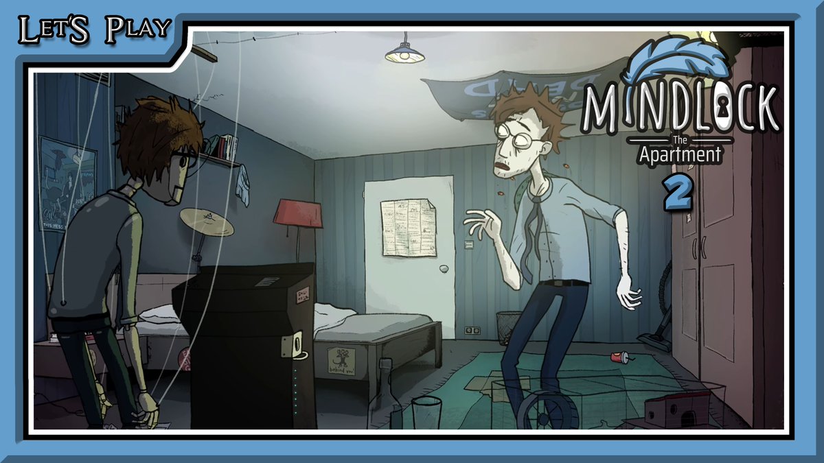 Z3ntusBl4ck's tweet image. MINDLOCK - THE APARTMENT #2 Suche nach Münzen, der Schatten, die Marionette &amp;amp; das umgedrehte Zimmer #mindlocktheapartment #Mindlock #PointandClick #adventure

youtu.be/0YL0USsYKkE

#YouTuber #letsplay @Retweelgend @ChannelsSmall #smallyoutubercommunity #Gaming #creator