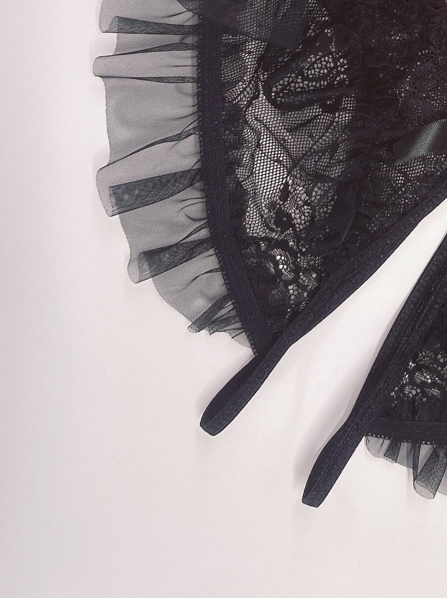 欲しいカラーは黒が人気🖤
冬に仕込んでいる可愛いブラックのえちかわランジェをチラ見せ🤫💕
こちらはグラマーサイズのサンプル👙
お楽しみに💓