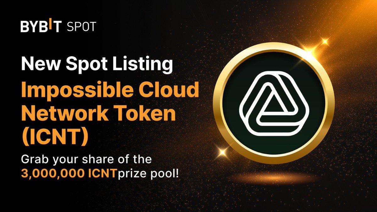 BYBIT x ICN Protocol just went LIVE! 💥

✨ Register today &amp; snag 200 $ICNT (~$100 USDT) FREE!
🔁 Trade / Deposit to dive into a 3,000,000 $ICNT prize pool.

👉 Join now: bit.ly/44sRDDl

#ICNT #Bybit #Airdrop #CryptoRewards #Altcoins #Web3 #Giveaway
