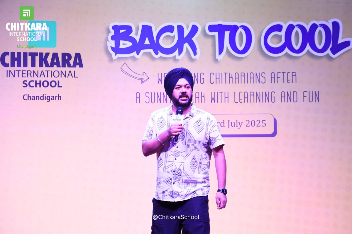chitkara_school's tweet image. “Back to Cool: Welcoming Chitkarians After a Sunny Break with Learning and Fun” sets a vibrant tone for the year at Chitkara International School

-
#CIS #welcomingback #backtocool #summerbreak #fun #games #laughtershow #activites #learning #kids #ChitkaraInternationalSchool