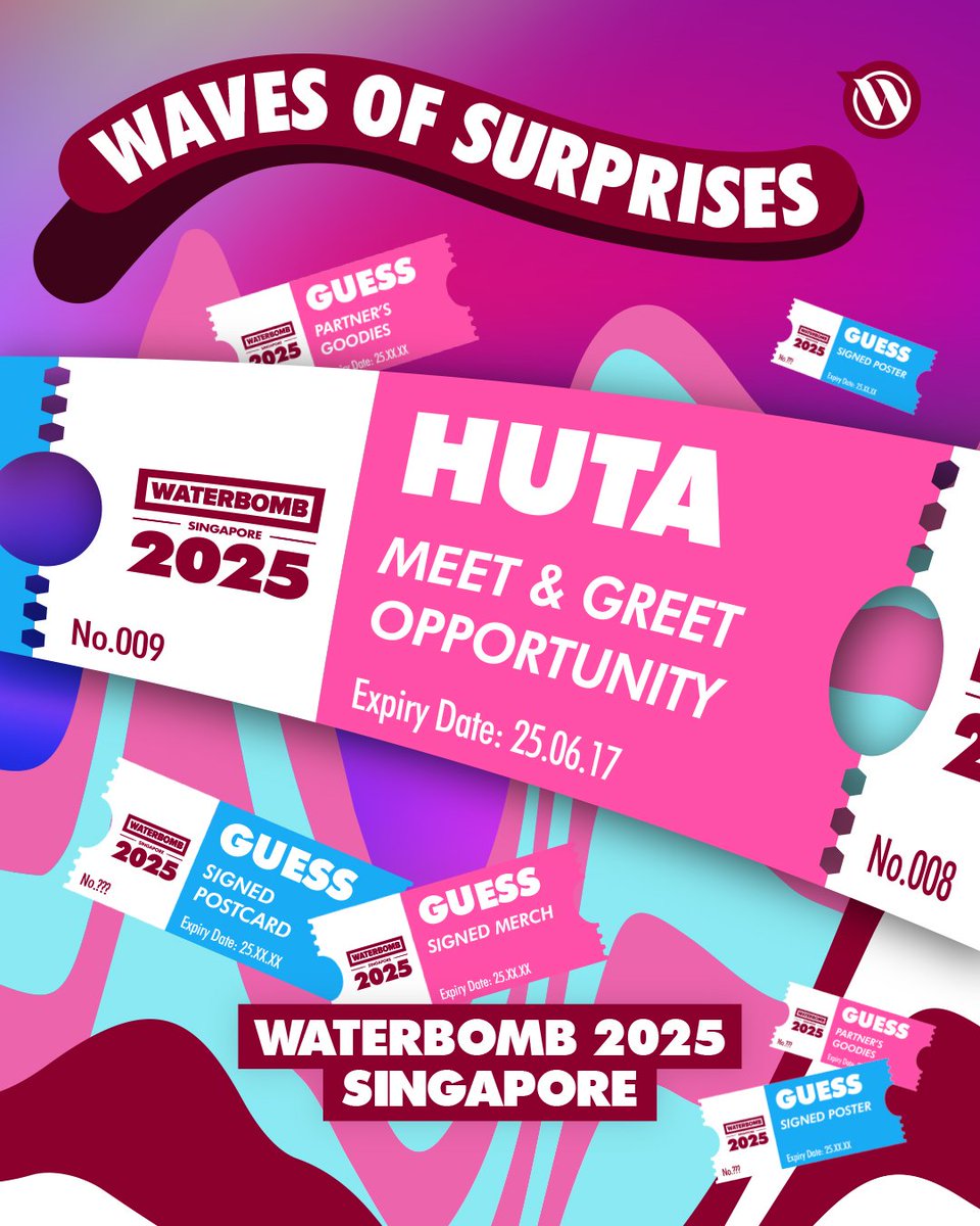 SweetestJaem_Na's tweet photo. WTB / WANT TO BUY / LFS 
HUTA MEET &amp; GREET TICKET FOR WATERBOMB IN SINGAPORE!

I'm looking for:
• ticket day1 that won huta meet&amp;greet or huta meet &amp;greet ticket only
• accept payment by meet up

Willing to pay higher✅️
#WATERBOMB #WATERBOMB2025 #WATERBOMBSINGAPORE 

HELP RT https://t.co/KOdaernVQr