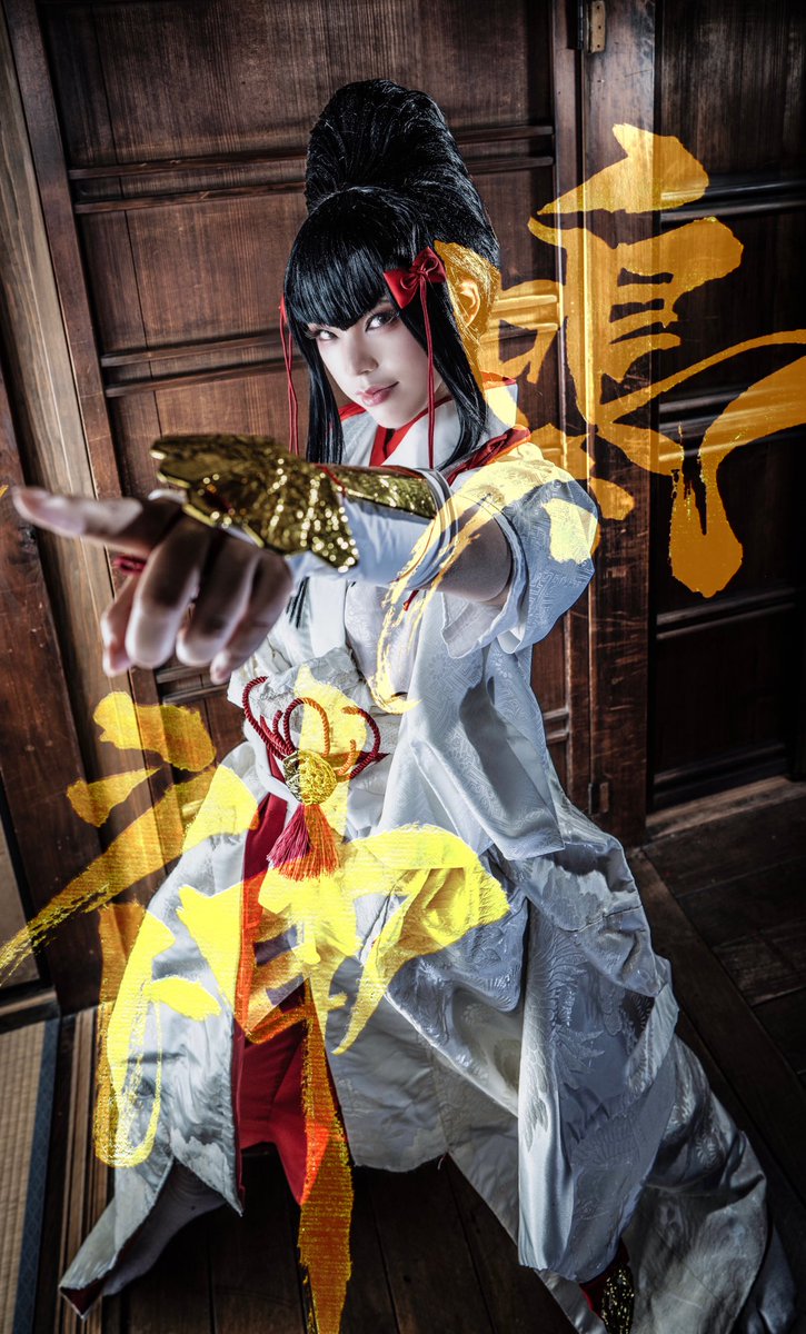 (Cosplay) 鉄拳7/三島一美

『鳴神』

筆文字🖌：辻さん(<a href="/2uuut/">辻┆cc福岡【く19a】</a> )
念願のコラボ第2弾！めちゃくちゃカッコイイから見て🐅🐅🐅