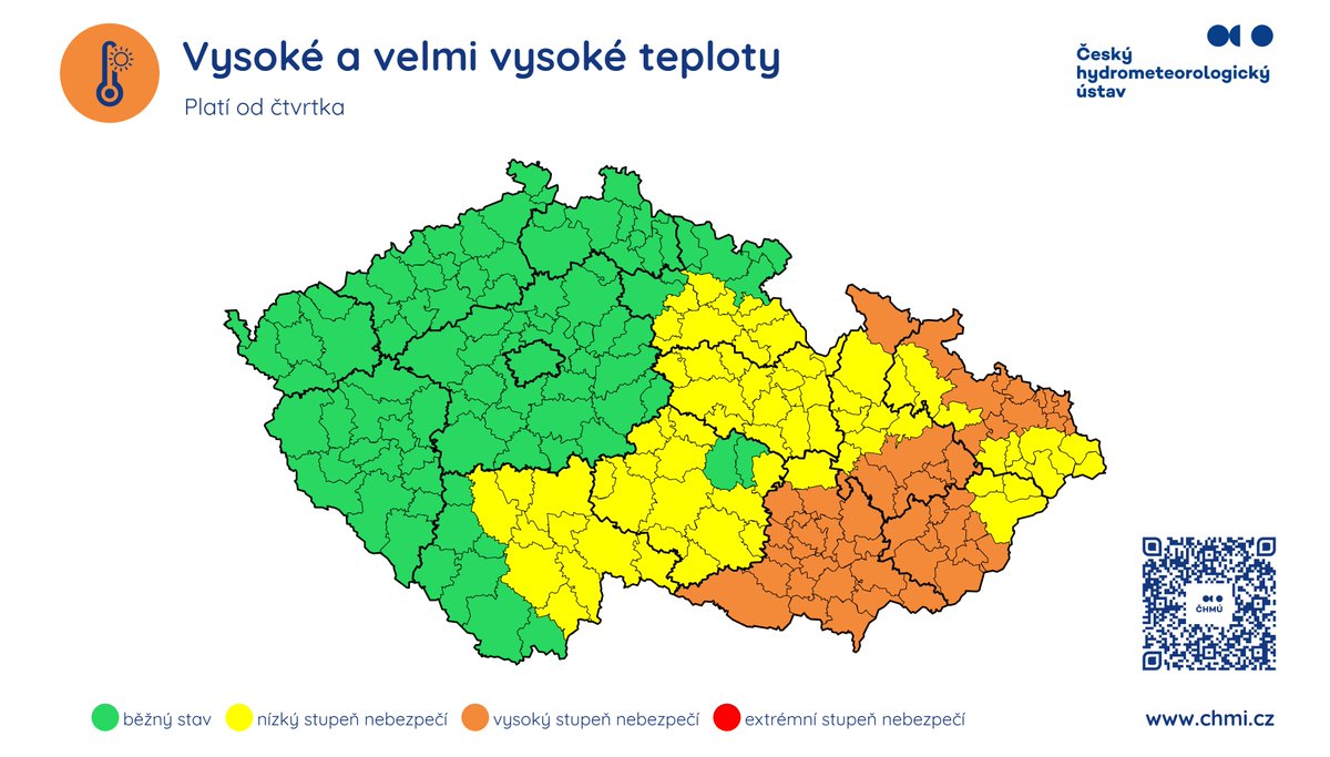 Český hydrometeorologický ústav (ČHMÚ) tweet media