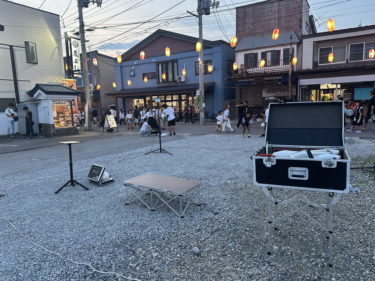 急遽、黒石市の横町納涼祭りでパフォーマンスさせていただきます！
恐らく今年は今日限りの参加になります。

よろしくお願いします！