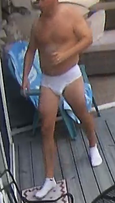 jesterlive25's tweet photo. Ugh. My security cameras keep catching me outside in my tighty whities 🤦🏻‍♂️ https://t.co/KjZH6UT4c5