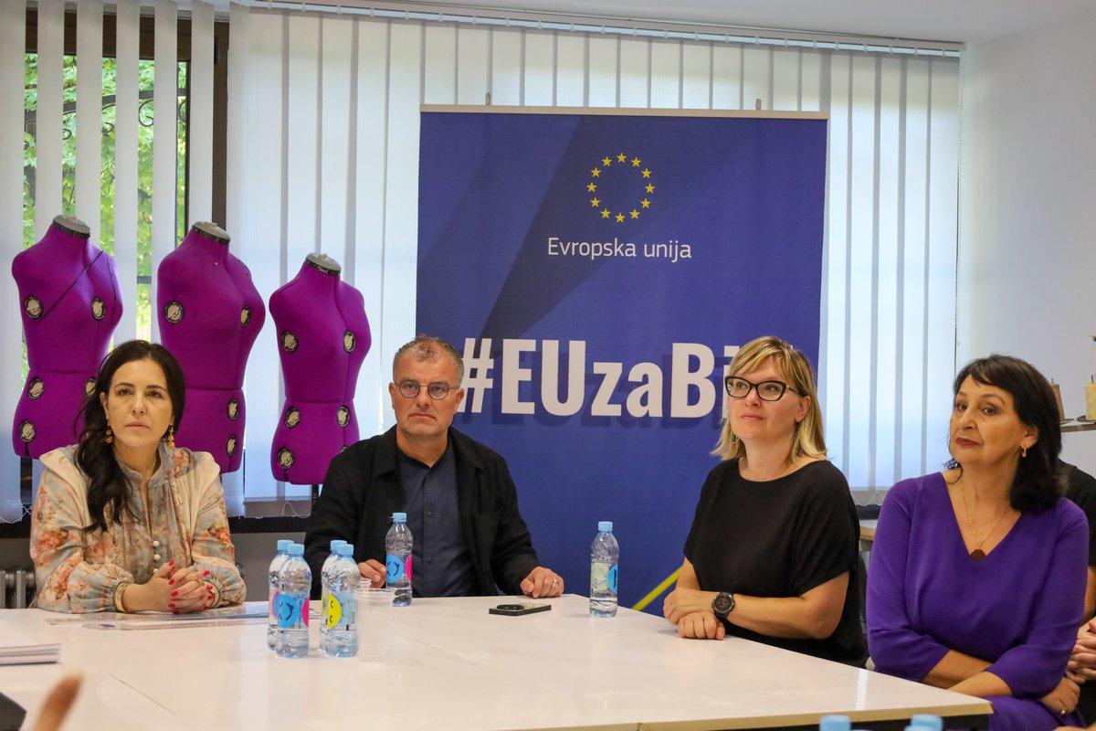 IOMBiH's tweet image. With @eubih support, 500+ students at the Technical Faculty in Bihać now have renovated classrooms & modern equipment for better practical education.
This support will benefit not only students but also vulnerable groups - fostering inclusion & social cohesion in the community.