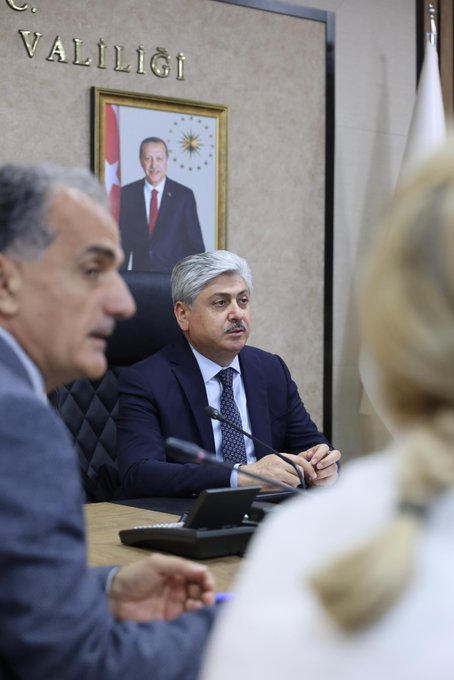 Sakarya Üniversitesi Rektörü ve Heyeti Valimizi Ziyaret Etti