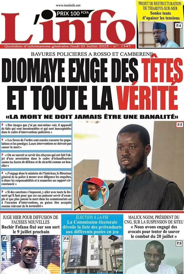 Mo_Njaay's tweet photo. #Sénégal,#WalfQuotidien,#LinfoSn,#LeQuotidienSn,#RecordSn https://t.co/ZLilP49zPo