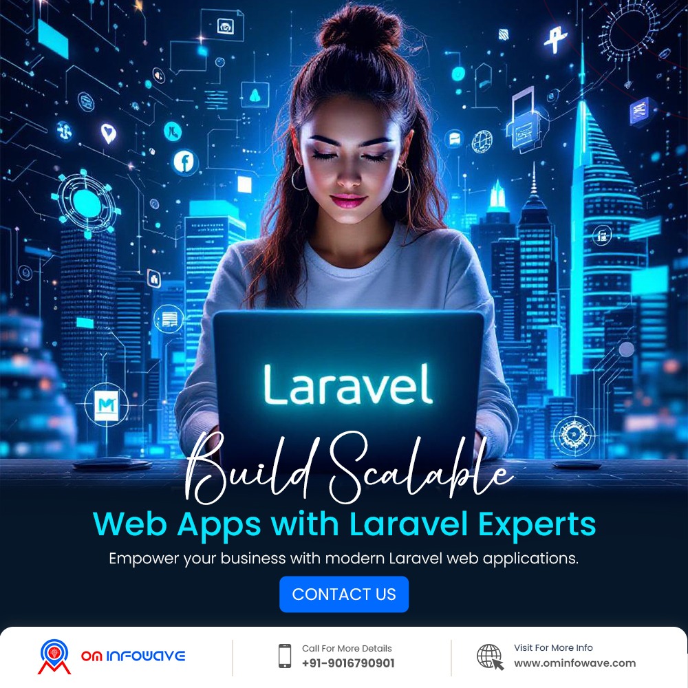 om_infowave's tweet image. Supercharge your business with secure, fast &amp;amp; modern Laravel solutions. ⚡🔐

📞 Contact us: +91-9016790901
🌐 ominfowave.com

#LaravelDevelopment #WebAppSolutions #OmInfowave #LaravelExperts #ScalableApps #ModernWebDevelopment #CustomSolutions #BusinessTech