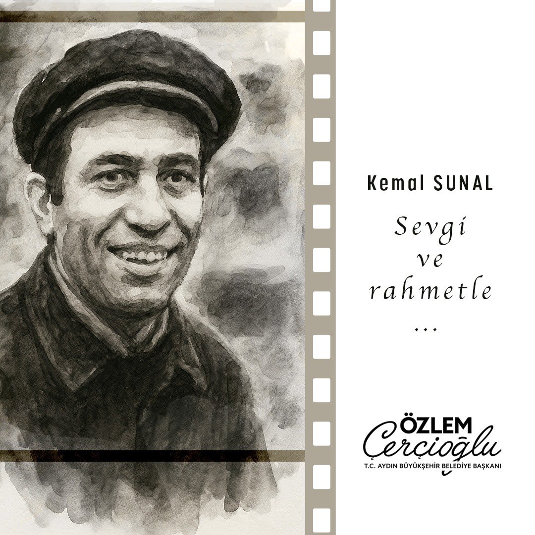 Sinemamızın gülen yüzü Kemal Sunal’ı aramızdan ayrılışının 25. yıl dönümünde sevgi ve rahmetle anıyorum.
