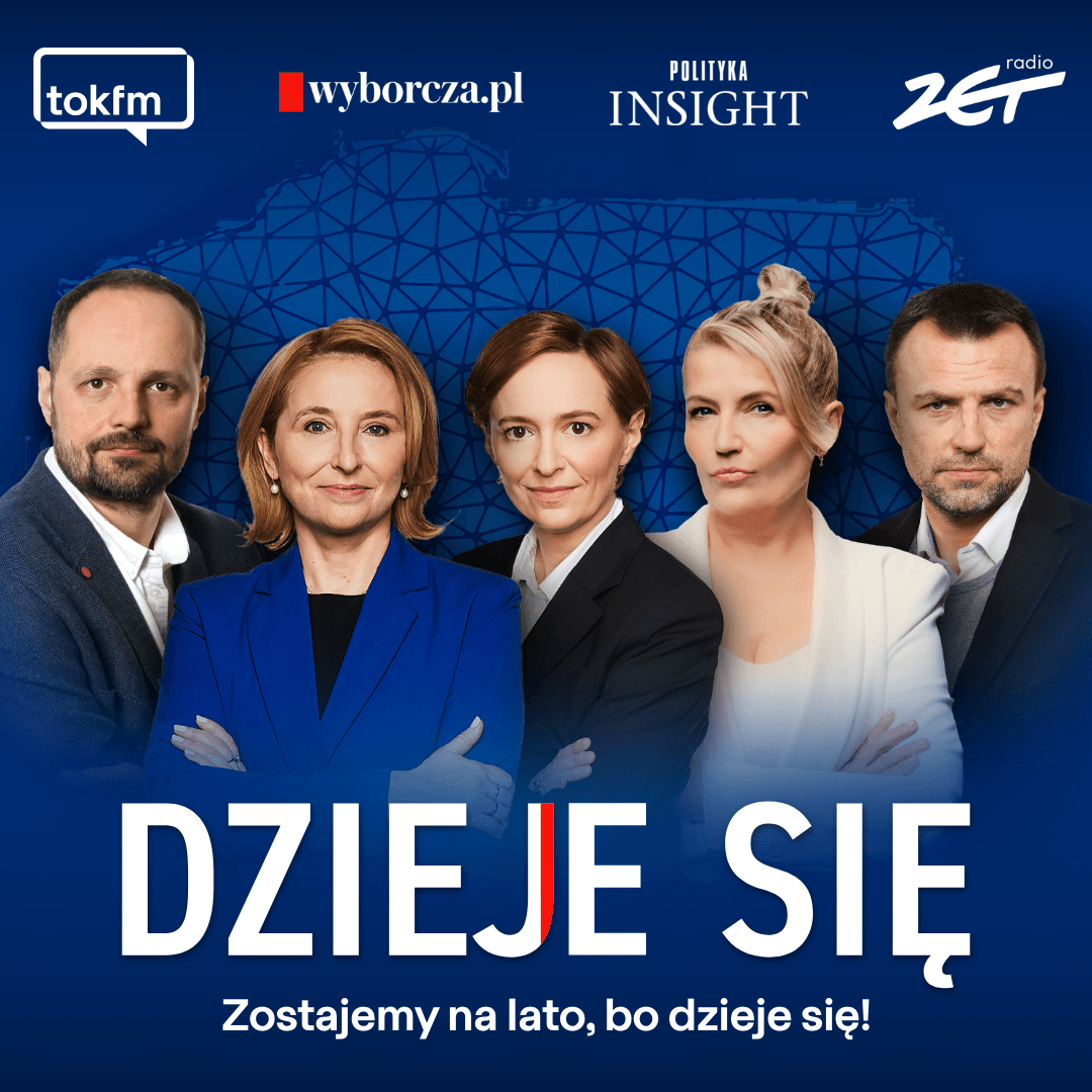 Polityka Insight (@politykainsight) on Twitter photo Zapraszamy na Dzieje się - wideopodcast polityczny youtu.be/6dPHPJju9WQ.
Karolina Lewicka <a href="/Radio_TOK_FM/">Radio TOK FM</a>, <a href="/DWielowieyska/">Dominika Wielowieyska</a> <a href="/gazeta_wyborcza/">Gazeta Wyborcza.pl</a>, <a href="/BeataLubecka/">Beata Lubecka</a> <a href="/Radio_ZET/">Radio ZET</a> oraz <a href="/andrzejbobinski/">Andrzej Bobinski</a> i Wojciech <a href="/szacki/">Wojtek Szacki</a> <a href="/PolitykaInsight/">Polityka Insight</a> omawiają najważniejsze wydarzenia polityczne tygodnia. Zapraszamy na Dzieje się - wideopodcast polityczny youtu.be/6dPHPJju9WQ.
Karolina Lewicka <a href="/Radio_TOK_FM/">Radio TOK FM</a>, <a href="/DWielowieyska/">Dominika Wielowieyska</a> <a href="/gazeta_wyborcza/">Gazeta Wyborcza.pl</a>, <a href="/BeataLubecka/">Beata Lubecka</a> <a href="/Radio_ZET/">Radio ZET</a> oraz <a href="/andrzejbobinski/">Andrzej Bobinski</a> i Wojciech <a href="/szacki/">Wojtek Szacki</a> <a href="/PolitykaInsight/">Polityka Insight</a> omawiają najważniejsze wydarzenia polityczne tygodnia.