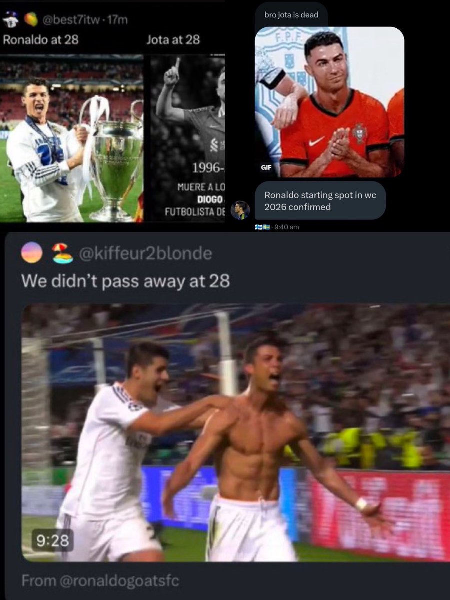 fcbharrison's tweet photo. @Cristiano You have the worst fanbase in football history. 💔

Never beating the bot fanbase allegations 😭 https://t.co/oeHm6230T7