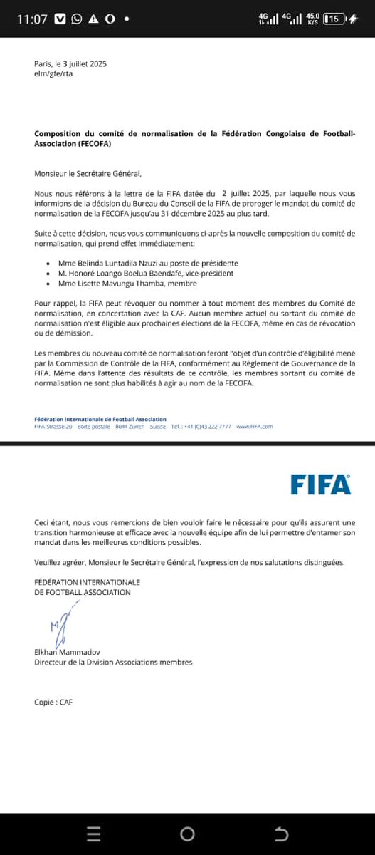 UFCongo (@ufcongo) on Twitter photo Le #CONOR change des animateurs ! <a href="/UFCongo/">UFCongo</a> Avec <a href="/Romain_Molina/">Romain Molina</a>, <a href="/CAF_Online/">CAF_Online</a>, <a href="/FecofaRdc/">Fecofa RDC_Officiel</a>, <a href="/fifacom_fr/">FIFA (Français)</a>, <a href="/JanvierNduwa11/">Janvier Nduwa</a>, <a href="/EVENTSRDCCOM/">EVENTSRDC</a>, <a href="/laguinetweete/">laguine kisangani</a>, <a href="/Jean1981Paul/">Jean Paul KAMANGO</a>, <a href="/fecofa_kinshasa/">Compte Officiel de Léopards</a> Le #CONOR change des animateurs ! <a href="/UFCongo/">UFCongo</a> Avec <a href="/Romain_Molina/">Romain Molina</a>, <a href="/CAF_Online/">CAF_Online</a>, <a href="/FecofaRdc/">Fecofa RDC_Officiel</a>, <a href="/fifacom_fr/">FIFA (Français)</a>, <a href="/JanvierNduwa11/">Janvier Nduwa</a>, <a href="/EVENTSRDCCOM/">EVENTSRDC</a>, <a href="/laguinetweete/">laguine kisangani</a>, <a href="/Jean1981Paul/">Jean Paul KAMANGO</a>, <a href="/fecofa_kinshasa/">Compte Officiel de Léopards</a>