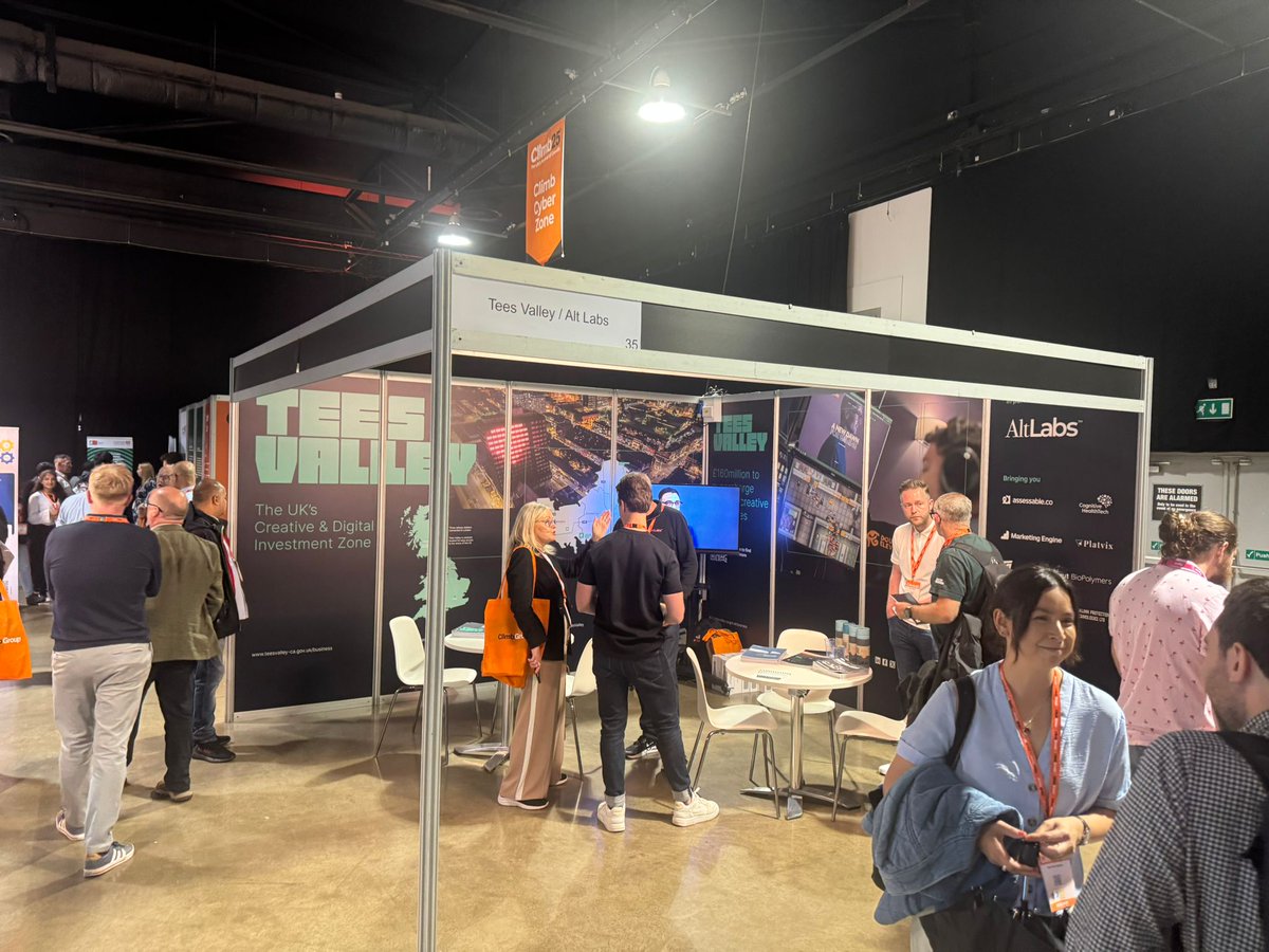 TeesValley_Biz's tweet image. We're at @uk_climb festival of business growth in Leeds 🔥
Showcasing eight standout local businesses who are now investor-ready having completed The Forge’s accelerator programme and The Stable’s incubator programme.
#Climb25 #BusinessFestival #Leadership #Entrepreneurship