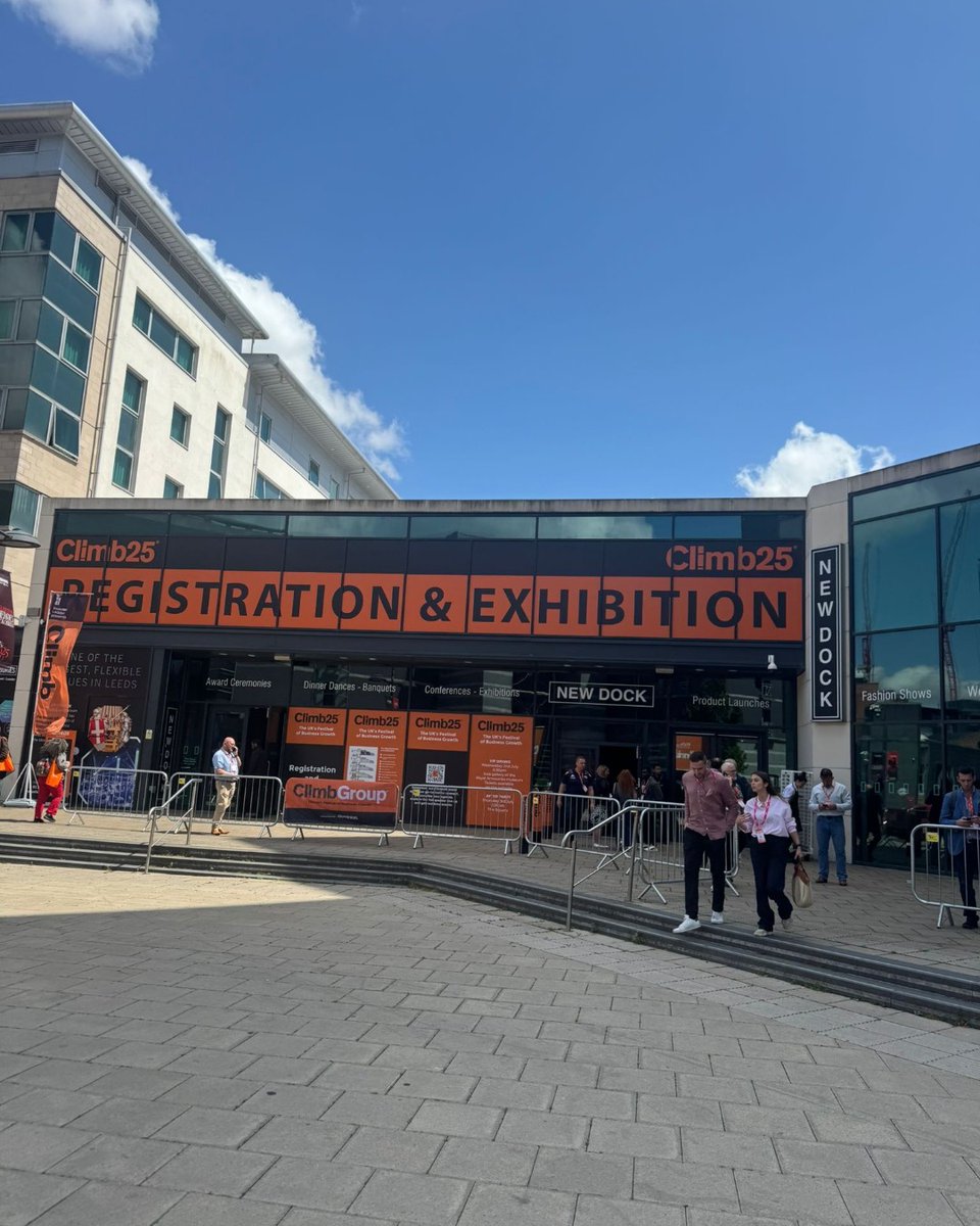 We're at <a href="/uk_climb/">ClimbUK</a> festival of business growth in Leeds 🔥

Showcasing eight standout local businesses who are now investor-ready having completed The Forge’s accelerator programme and The Stable’s incubator programme.

#Climb25 #BusinessFestival #Leadership #Entrepreneurship