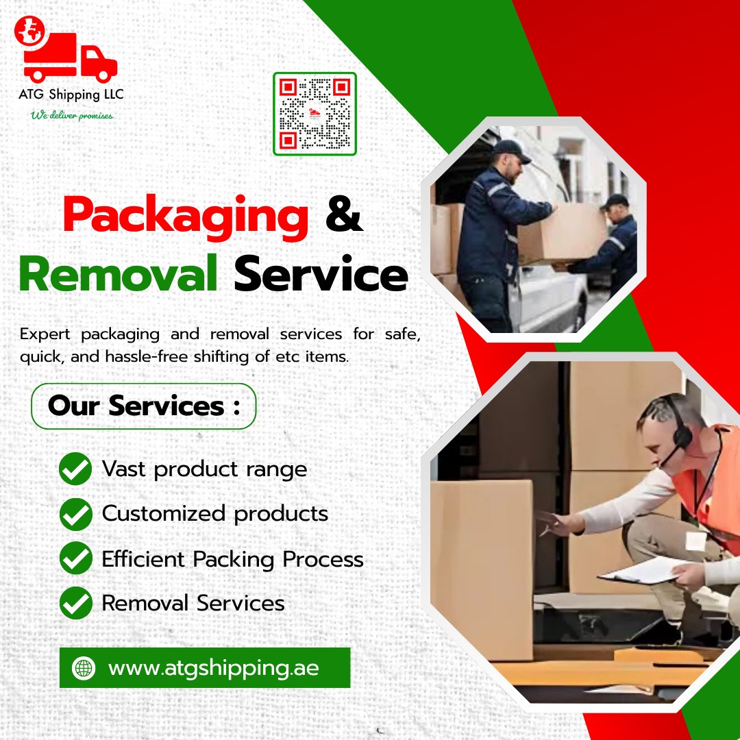 ATGShippingLLC's tweet image. ATG Shipping LLC delivers excellence with customized solutions, vast product range, and a smooth shifting experience you can trust!
#ATGShippingLLC #PackagingService #RemovalService #LogisticsSolutions #SafeShipping #EfficientPacking #QuickDelivery #TrustedMovers #MovingServices