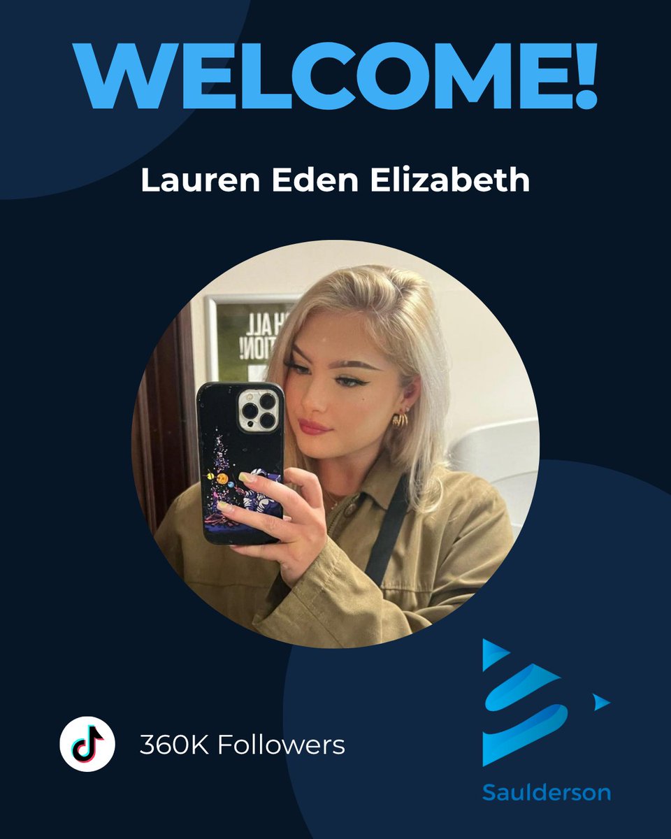 Saulderson Media (@saulderson) on Twitter photo We are excited to welcome Lauren Eden Elizabeth to the Saulderson roster.
Brands, want to work with Lauren Eden Elizabeth? Contact us at laurenedenelizabeth@saulderson.com We are excited to welcome Lauren Eden Elizabeth to the Saulderson roster.
Brands, want to work with Lauren Eden Elizabeth? Contact us at laurenedenelizabeth@saulderson.com