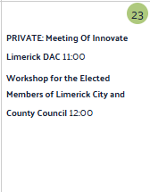 strettie's tweet photo. @elisaodonovan @NiallQuinnLK73 It is the report that was presented to councillors in a private workshop on October 23rd 2024. Meeting is on the council calendar https://t.co/PFk52JWW0M