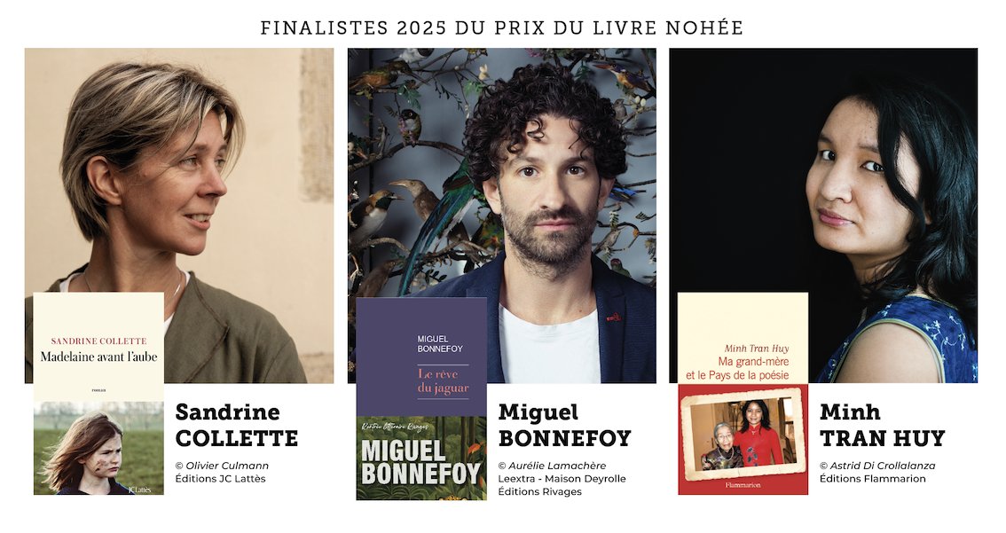 Prix du Livre Nohée 2025 (thème famille-transmission) #Nohée dlvr.it/TLjJ60