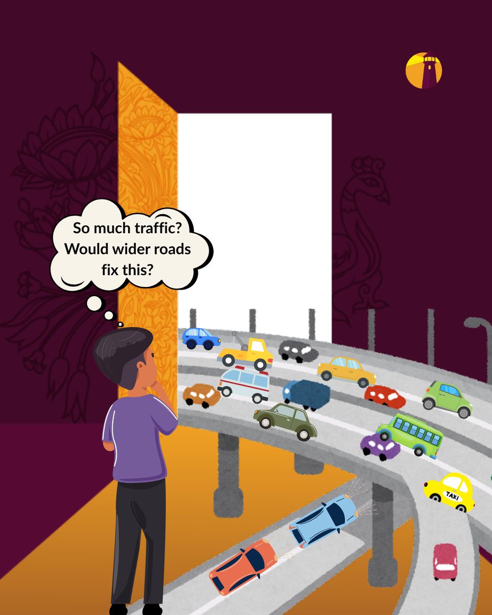 Friday evening. Stuck in traffic. A sea of brake lights ahead.

You ask yourself, would wider roads help? Maybe better buses?

But what if the answer is not that simple?