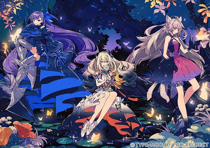 FGO Fes.2025「ミステリアス・フォレスト」のイメージアートを担当させていただきました! 10周年おめでとうございます