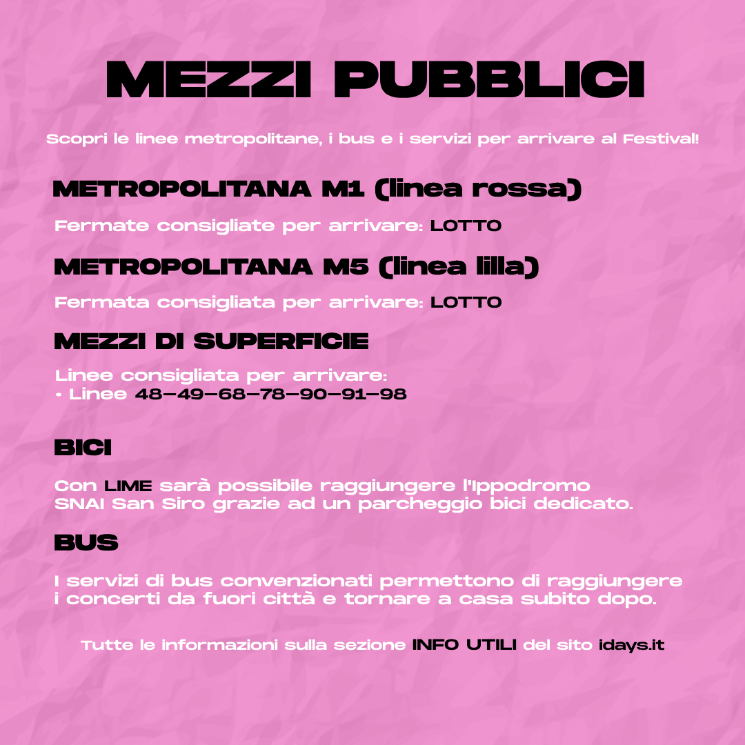 IDaysMilano's tweet image. Scopri tutte le info utili e gli orari del concerto di #OliviaRodrigo agli I-Days Milano Coca-Cola 2025! 💋🎸
15 luglio 2025 • I-Days Milano Coca-Cola, Ippodromo SNAI San Siro
Tutte le informazioni complete sul sito idays.it