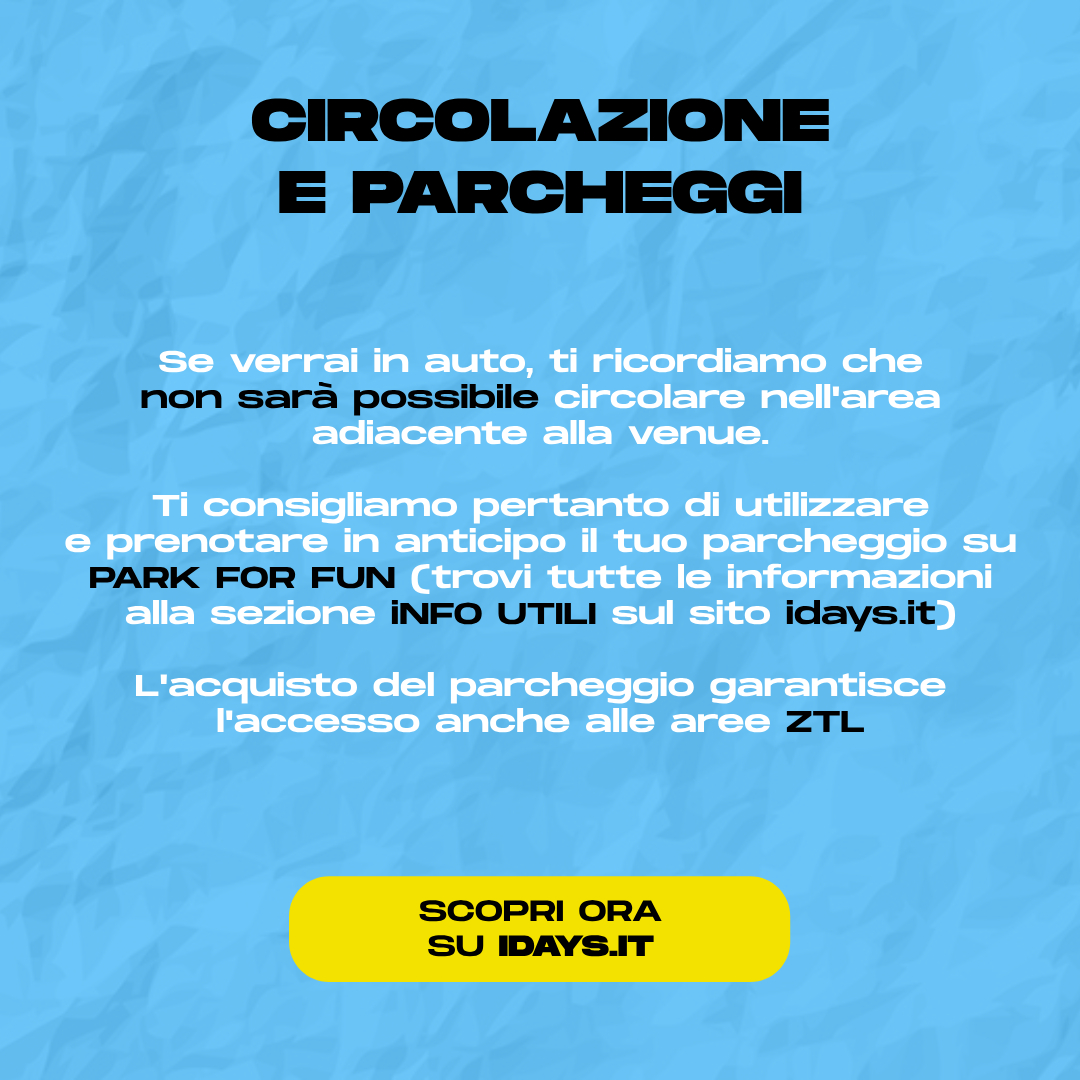 IDaysMilano's tweet image. Scopri tutte le info utili e gli orari del concerto di #OliviaRodrigo agli I-Days Milano Coca-Cola 2025! 💋🎸
15 luglio 2025 • I-Days Milano Coca-Cola, Ippodromo SNAI San Siro
Tutte le informazioni complete sul sito idays.it